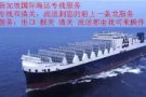 广州海运到马来西亚双清包税门到门国际物流专线