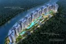 明年入住 鑫丰银河湾位于实龙岗上段 步行200米能到达公车站
