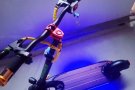 新改装48V500W10寸前避震滑板车$500