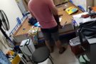 加厚上下铺铁窗，单人铁床，双人床，双人床垫，吹水风扇，桌子甩卖星期六之前自取