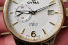 出售瑞士品牌cyma 自动18k金手表