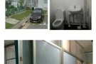 Women quarter女生住宿。小房间:铁床.衣柜.桌椅.电灯电座