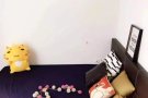 花拉公园普通房，限1人，近nafa，送水电网燃气，无中介费！
