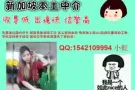 新加坡本土中介，要好单子找我 收费低 消息快！！QQ:1542109994