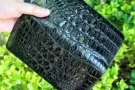 鳄鱼骨皮手包