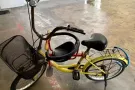 裕廊出20寸自行车带儿童座椅