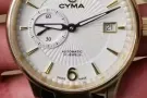 出售瑞士品牌cyma 自动18k金手表