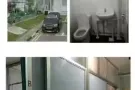 Women quarter女生住宿。小房间:铁床.衣柜.桌椅.电灯电座