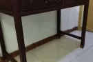  不锈钢餐桌，古董实木桌子便宜转让