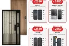防火智能锁 专业销售和安装 新加坡防火门  HDB&公寓大门铁门