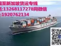 中国至新加坡 海运 空运 双清到门