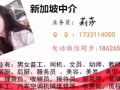 新加坡工作！每天更新千条！！诚招代理！！不成功不收费！！咨询微信 1862652
