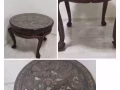 純手工製作雕刻龍?紋桌子，