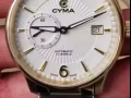 出售瑞士品牌cyma 自动18k金手表