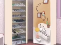 全新簡易多層防塵鞋櫃（帶防塵套），輕鬆解決鞋子多的問題。