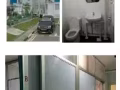 Women quarter女生住宿。小房间:铁床.衣柜.桌椅.电灯电座