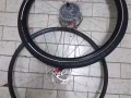 27.5 全新全鋼條腳車前後輪 