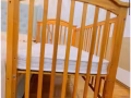 8成新嬰幼兒木床
