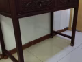  不锈钢餐桌，古董实木桌子便宜转让