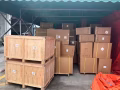 国内整套家具装修材料运输新加坡，海运空运清关，双清派送到门。