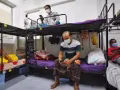 芽笼 男工公寓 6 人，芽笼，兀兰，建筑工人，空调工，木匠等