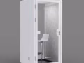 静音仓 电话亭 隔音房 Phone Booth White/ Office Acoustic Phone Booth